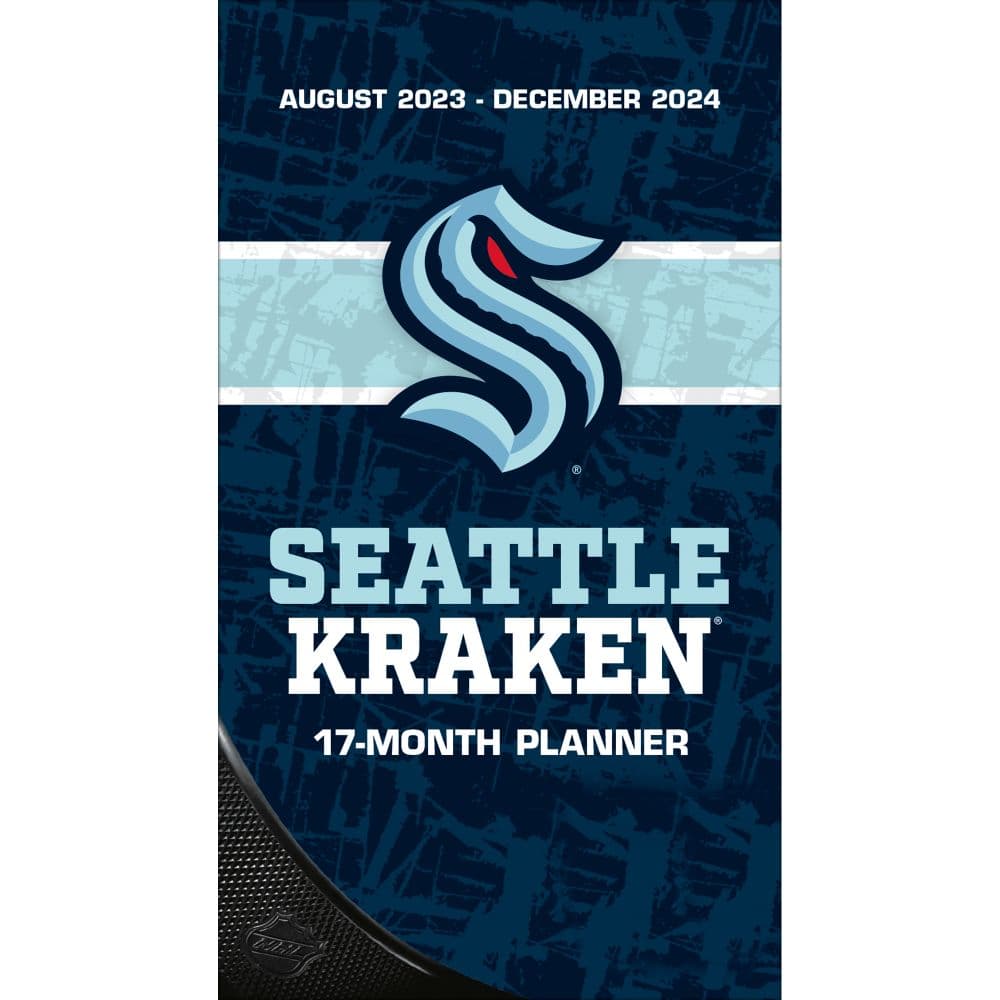 Seattle Kraken 17 Month 2024 Pocket Planner Main Product Image width=&quot;1000&quot; height=&quot;1000&quot;