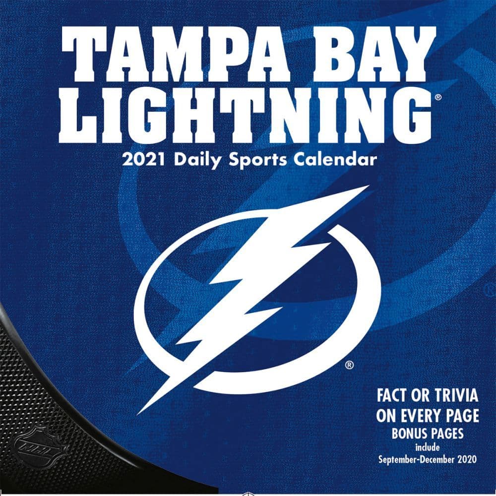 Tampa Bay Lightning 2021 calendars