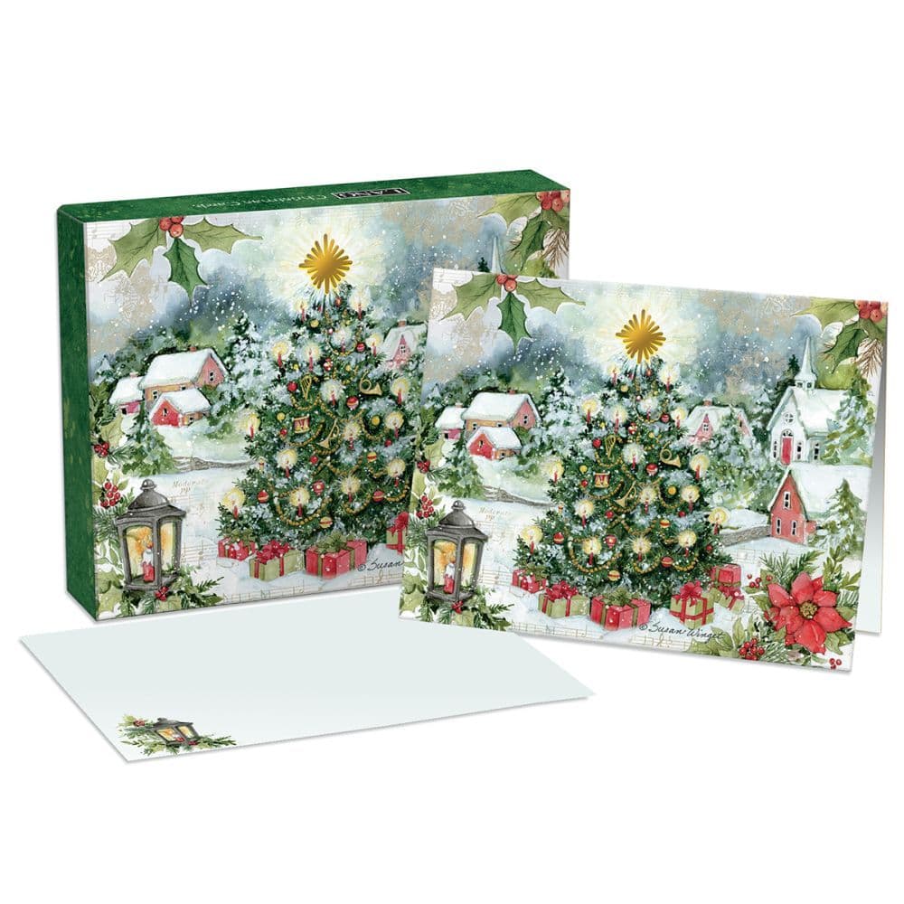 Christmas Tree Boxed Christmas Cards Main Image