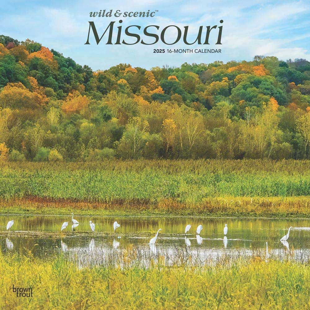 Missouri Wild and Scenic 2025 Wall Calendar Main Image