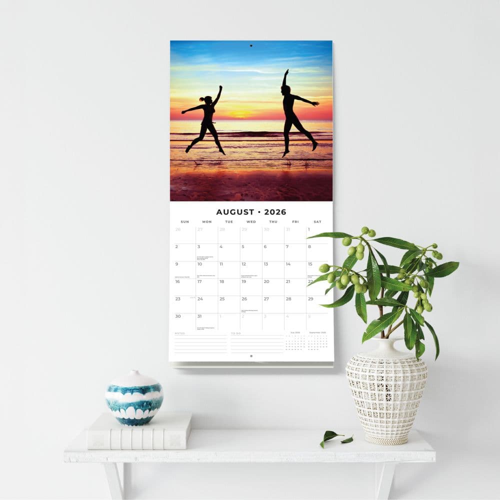 Carpe Diem 2026 Wall Calendar Third Alternate Image