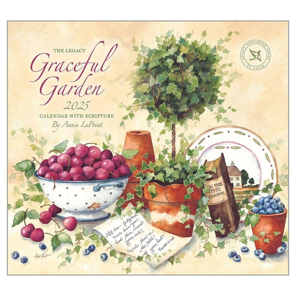 Graceful Garden 2025 Wall Calendar  Main Product Image width=&quot;1000&quot; height=&quot;1000&quot;