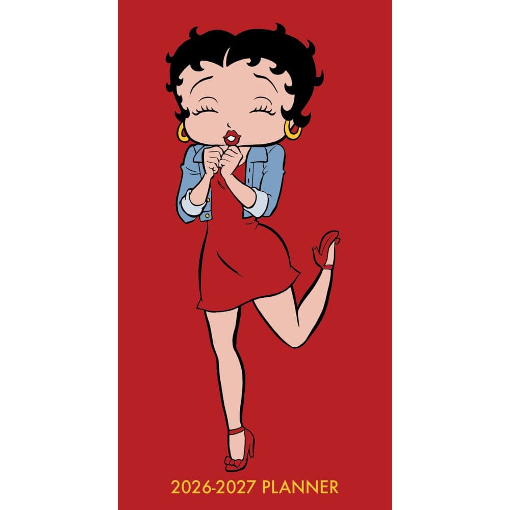 Betty Boop Monthly 2026 Pocket Planner