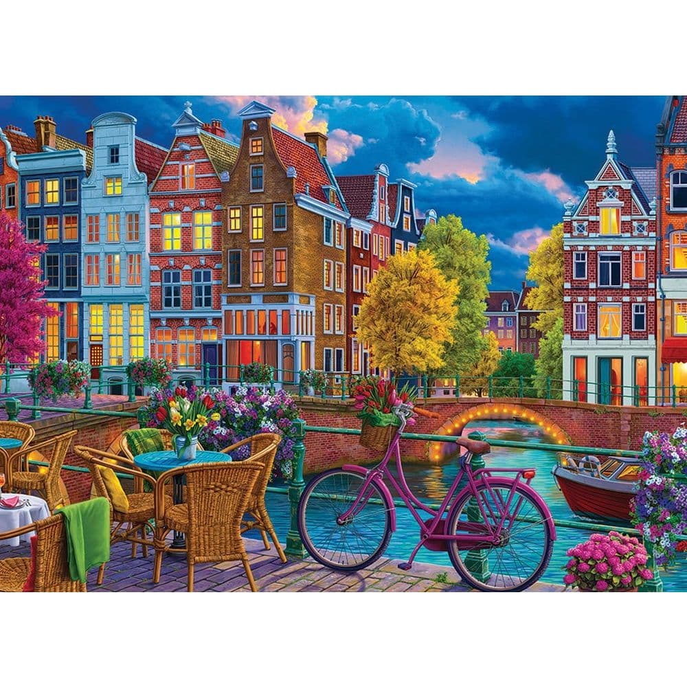 Cozy Street 1000 Piece Puzzle Second Alternate Image