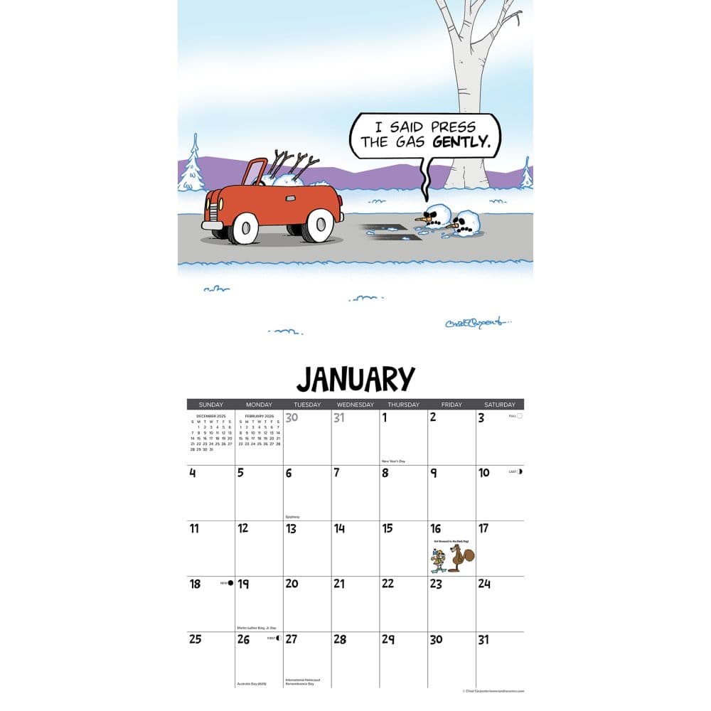 Tundra 2026 Wall Calendar Second Alternate Image