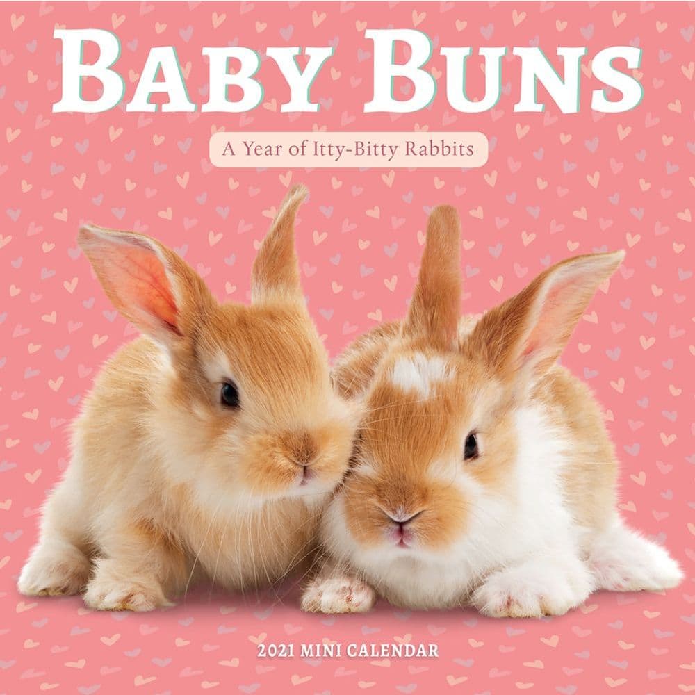 Baby Buns Mini Wall Calendar