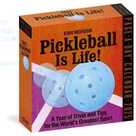 Pickleball Is Life 2025 Desk Calendar
