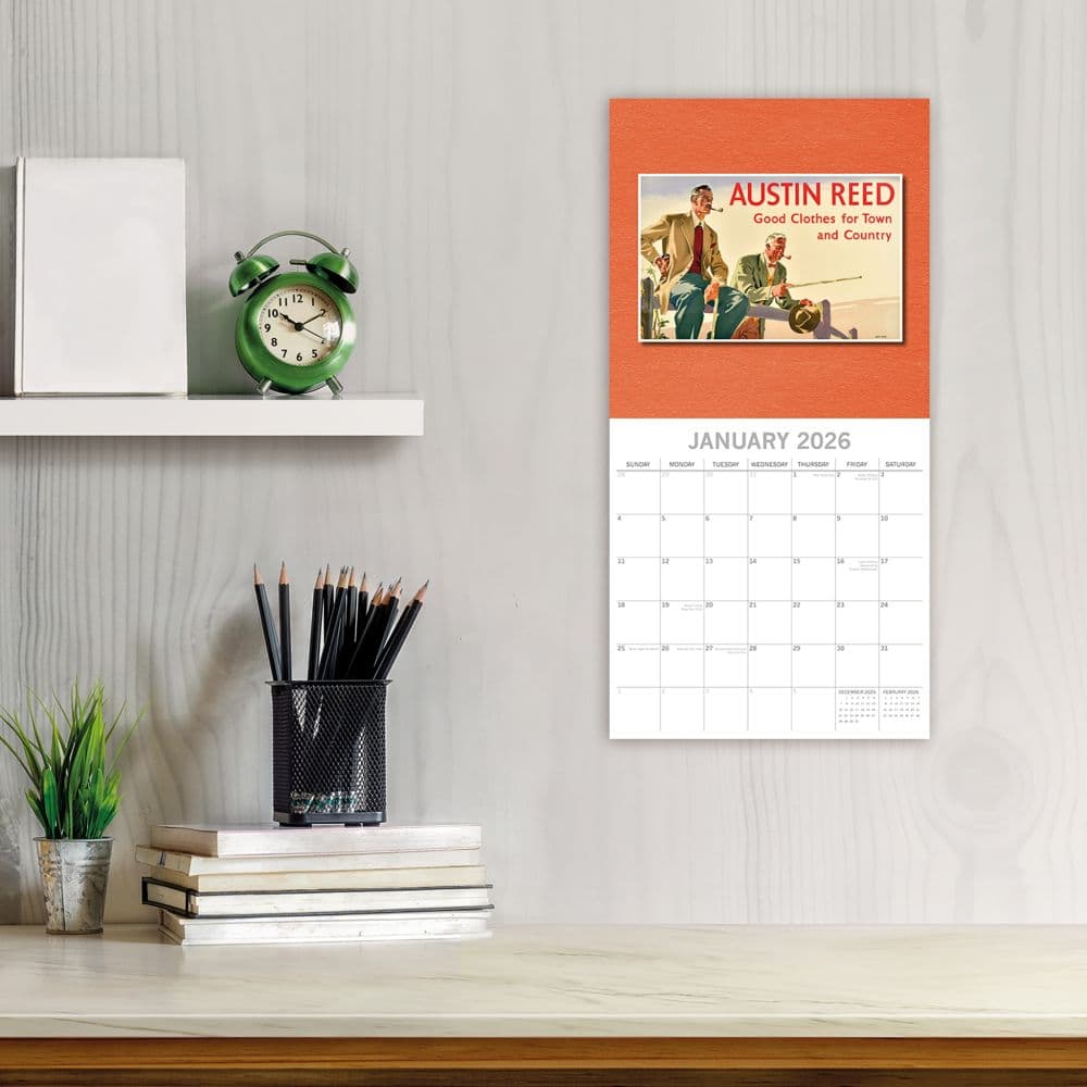 Classic Advertising 2026 Wall Calendar Second Alternate Image