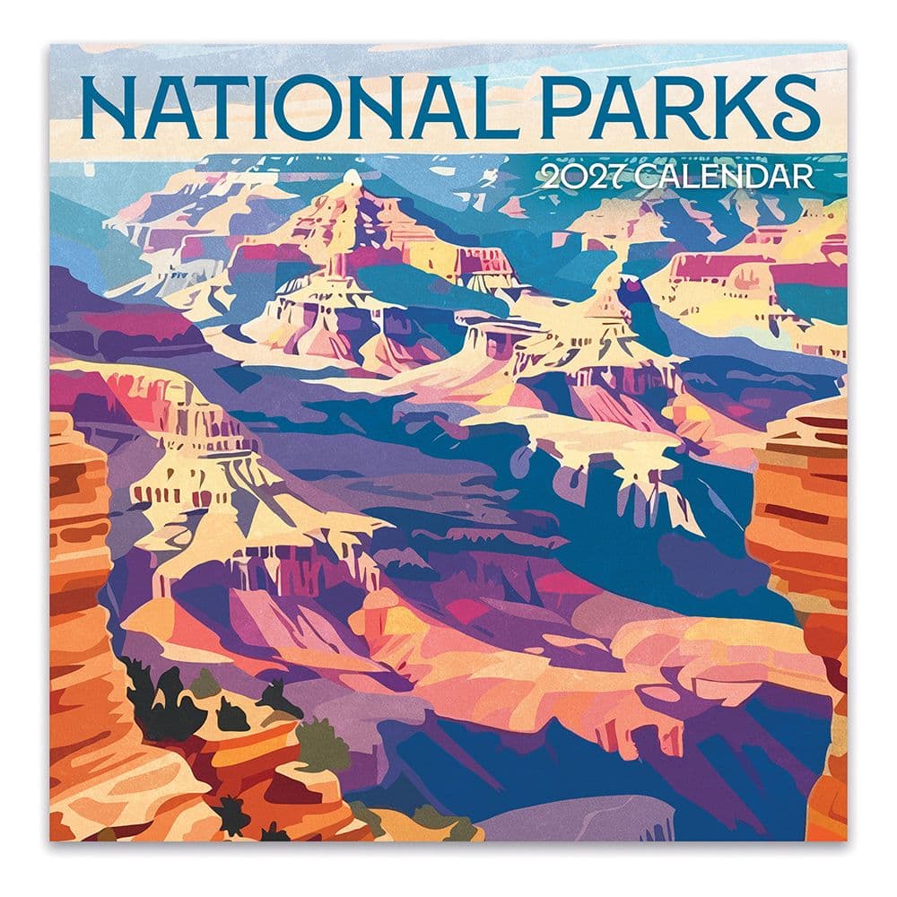 image National Parks 2027 Wall Calendar Main Product Image