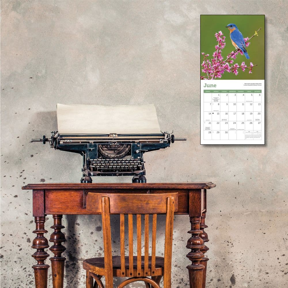 Songbirds 2026 Mini Wall Calendar Fourth Alternate Image