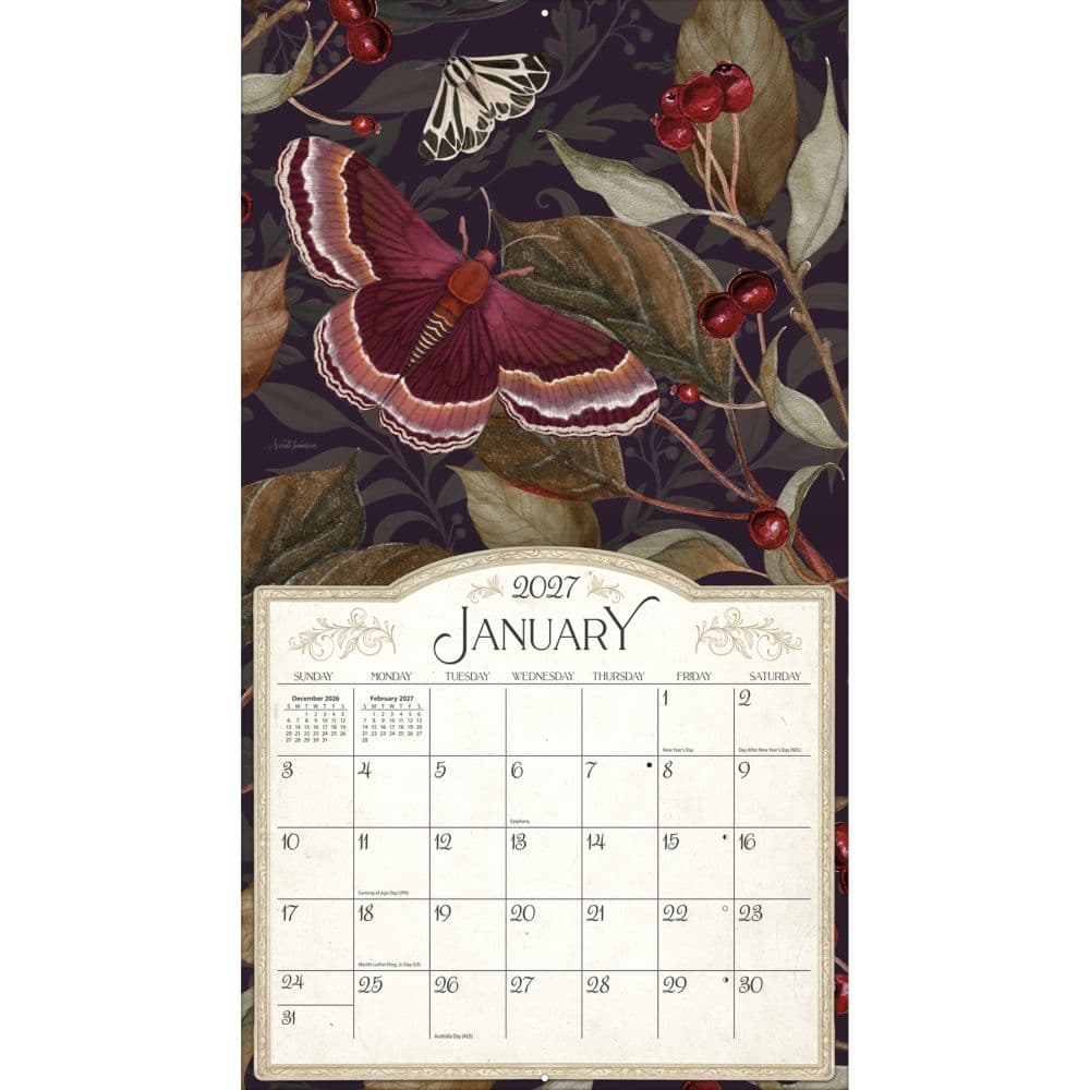 Midnight Garden 2027 Wall Calendar by Nicole Tamarin Second Alternate Image