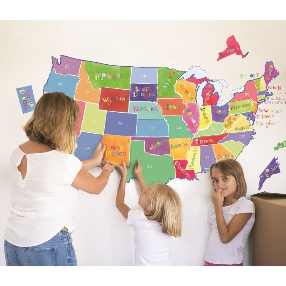U.S. State Learning Map Alternate Image 1