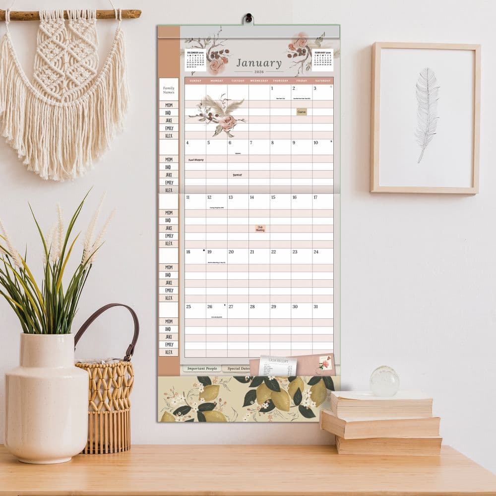 Just Breathe Plan It 2026 Wall Calendar_ALT5
