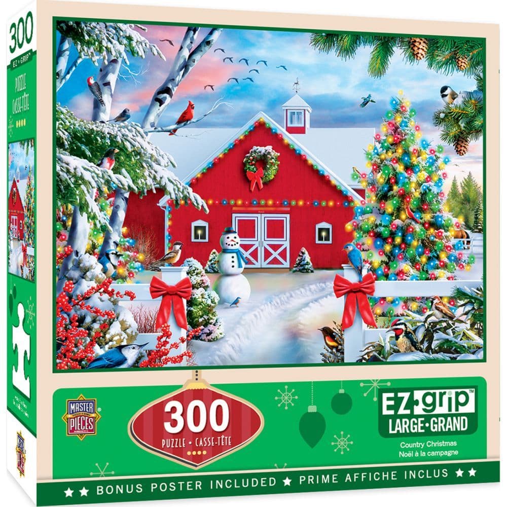 Country Christmas 300pc Puzzle Main Image