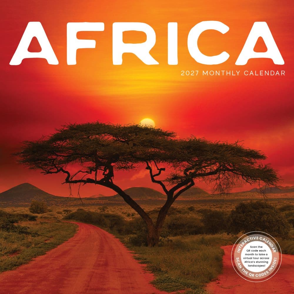 Africa 2027 Wall Calendar Main Product Image