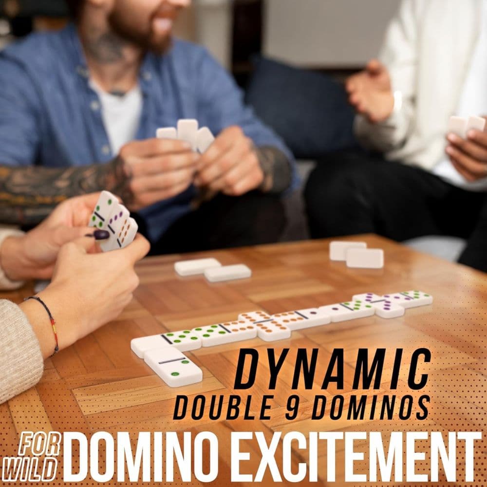 Spinner Tin Case Dominoes Third Alternate Image