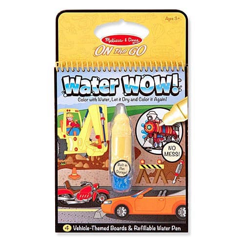 Water WOW Vehicles Book Main Image