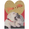 image Puppy Couple Valentine&#39;s Day Card First Alternate Image width=&quot;1000&quot; height=&quot;1000&quot;