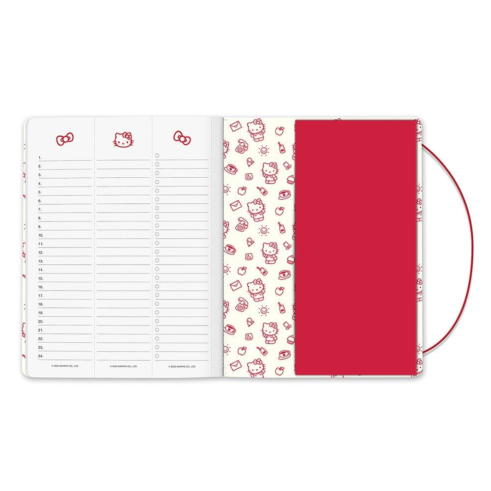Hello Kitty Playful Pink Monthly 2026 Planner Fifth Alternate Image
