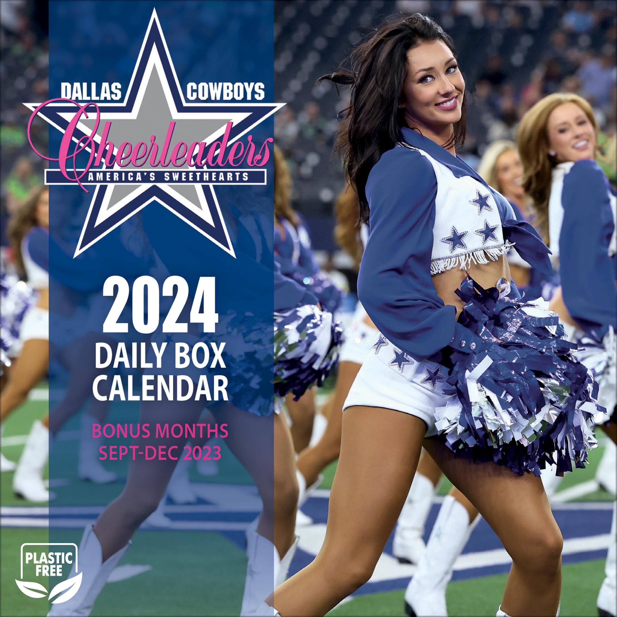 Lang 2024 Wall Calendar 24x12 Dallas Cowboy Cheerleaders Swim