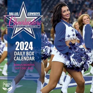 NFL Dallas Cowboys Cheerleaders 2024 Mini Wall Calendar