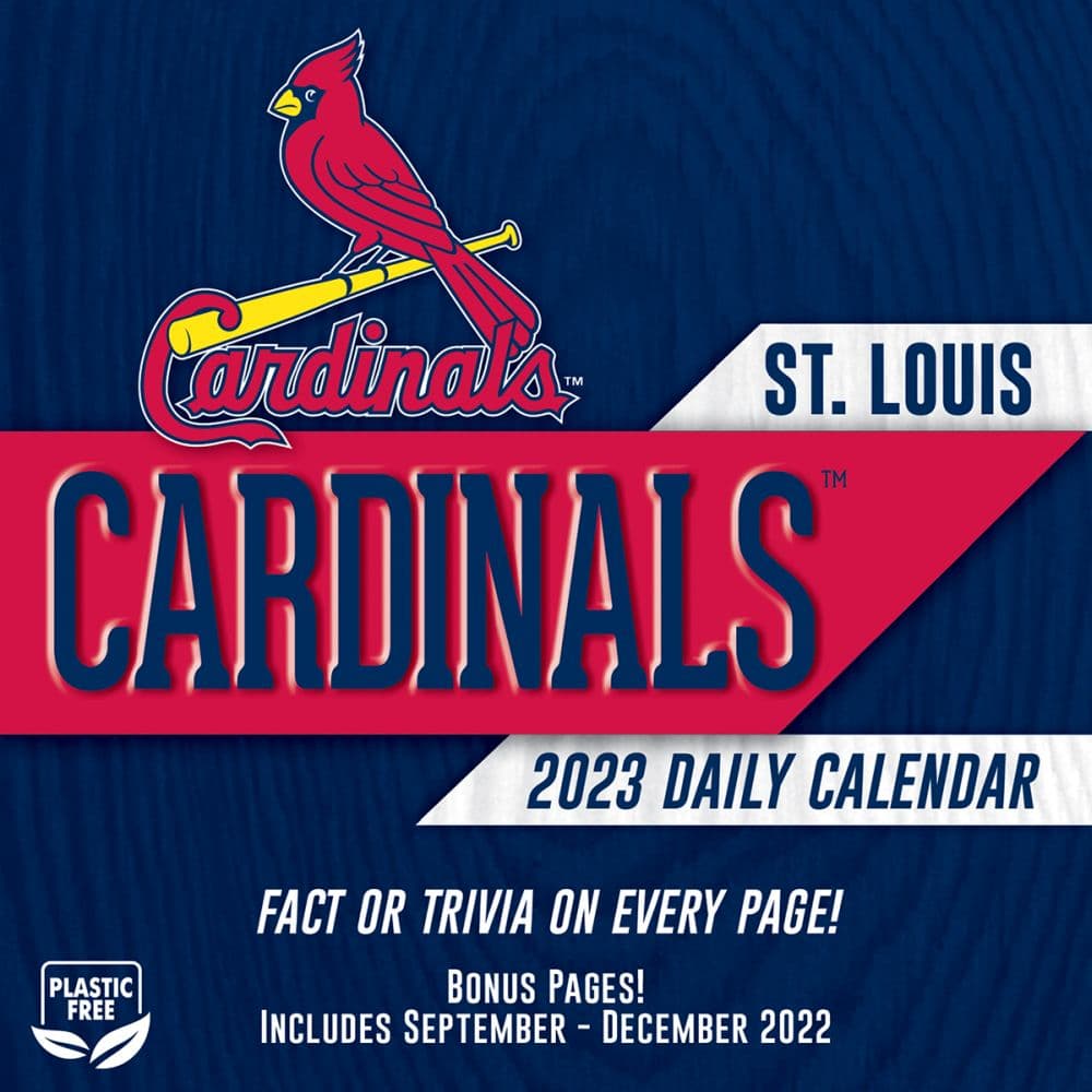 St Louis Cardinals 2023 Desk Calendar - Calendars.com