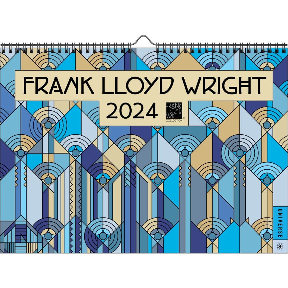 Frank Lloyd Wright 2024 Wall Calendar