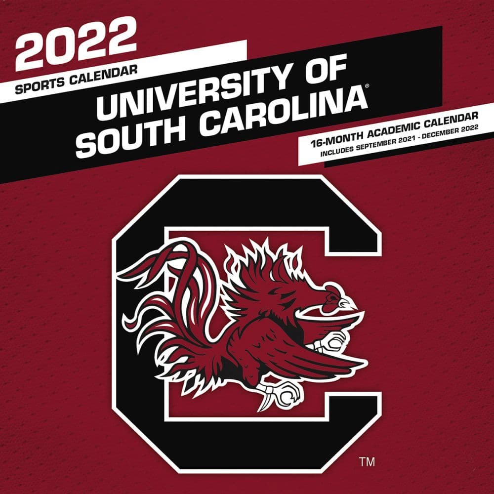 U Of Sc Academic Calendar 2022 South Carolina Gamecocks 2022 Wall Calendar - Calendars.com