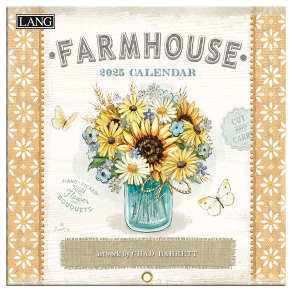 image Farmhouse by Chad Barrett 2025 Mini Wall Calendar_Main Image