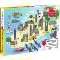 image New York City Map 1000pc Puzzle First Alternate Image