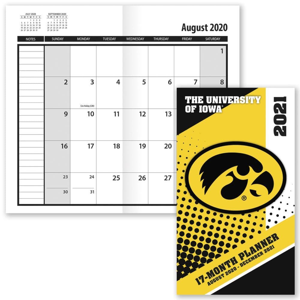 Iowa Hawkeyes Pocket Planner