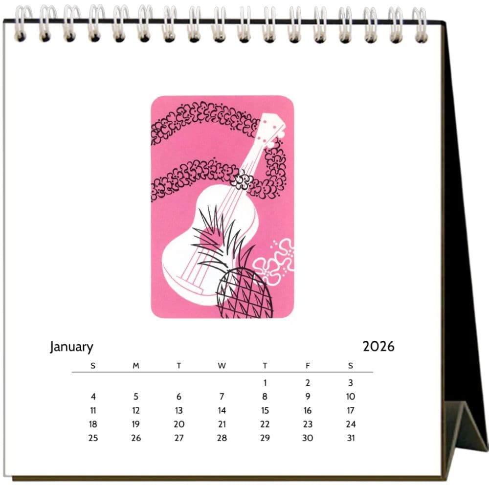 Music 2026 Easel Desk Calendar Second Alternate Image