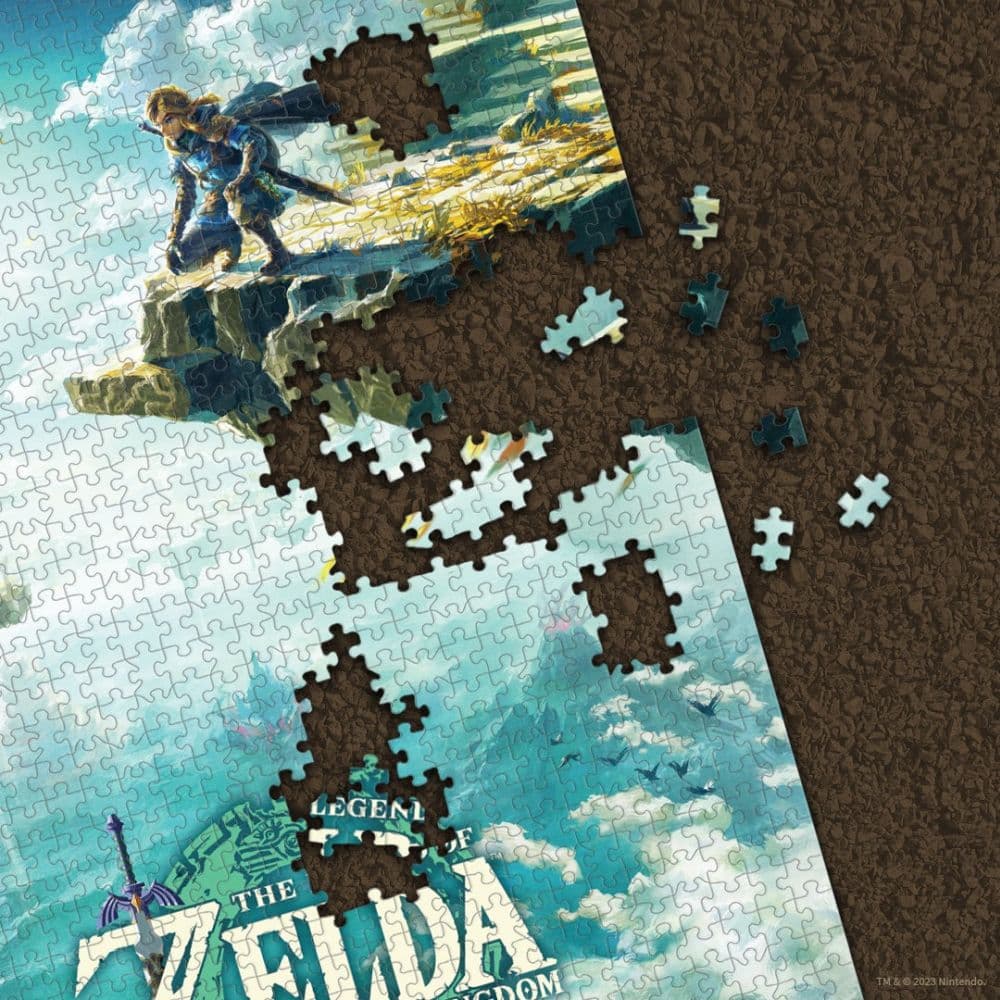 Zelda Tears Of The Kingdom 1000 Piece Puzzle Second Alternate Image