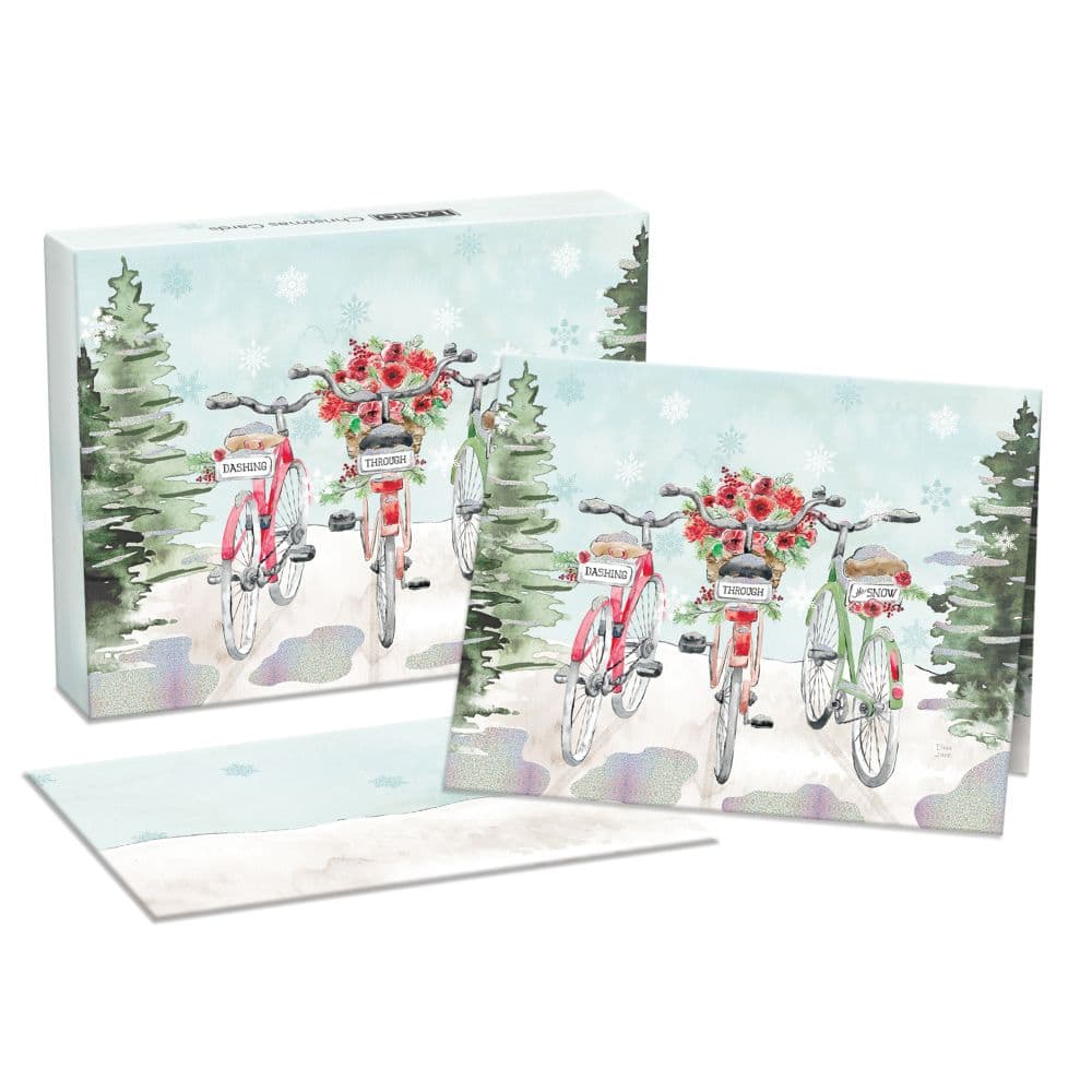 Dashing Through The Snow Christmas Cards