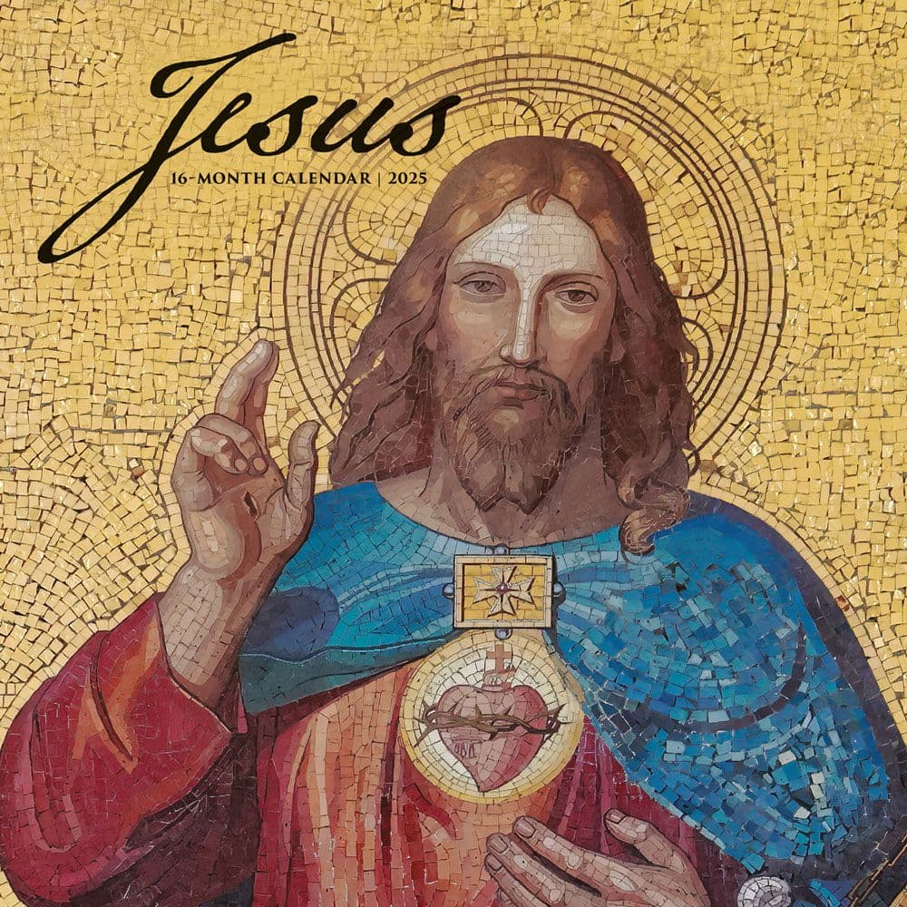 Jesus 2025 Wall Calendar  Main Image