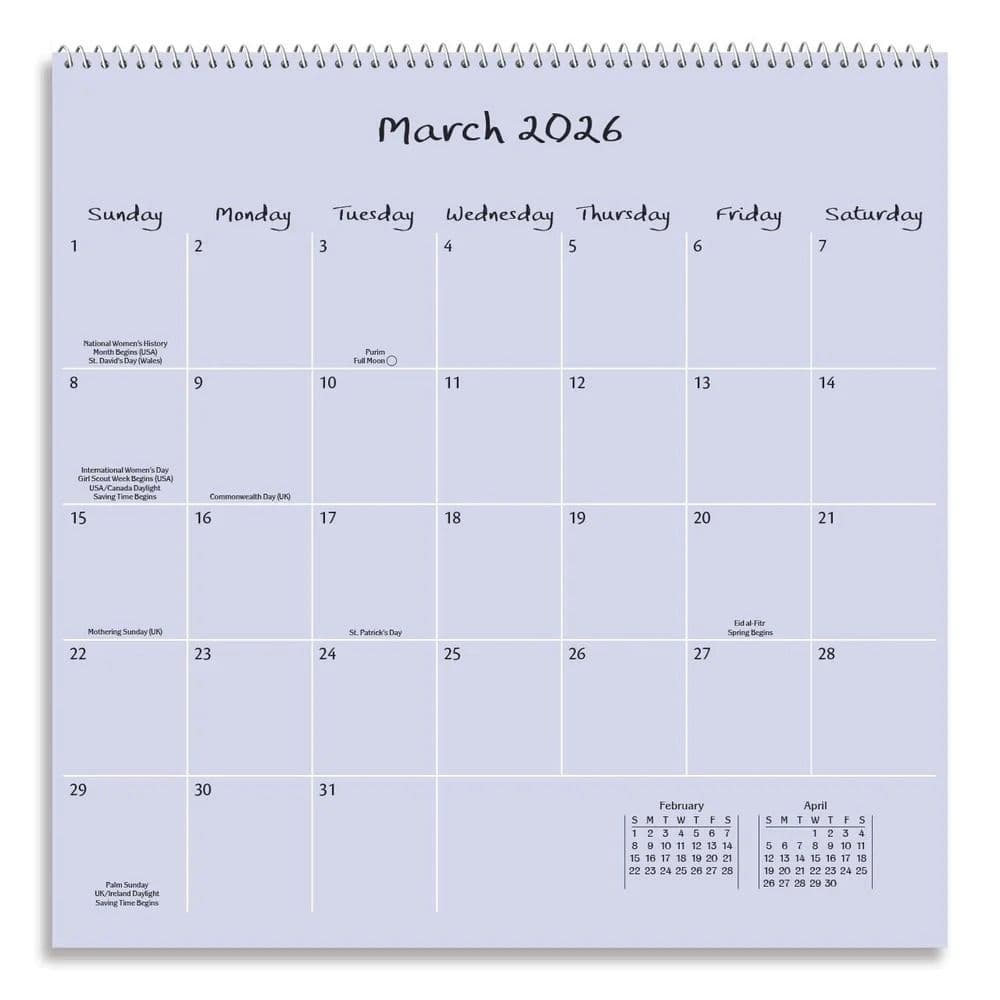 What A Remarkable Woman You Are 2026 Wall Calendar Seventh Alternate Image