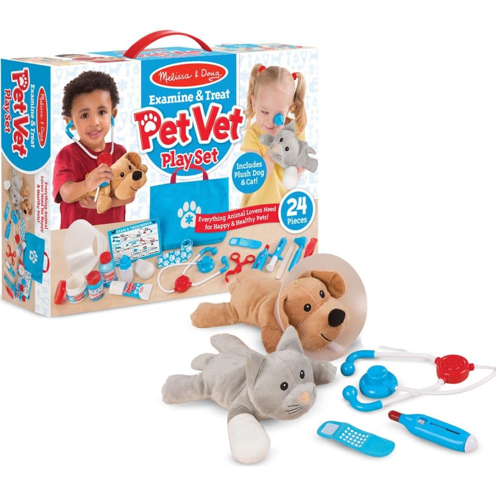 Examine Treat Pet Vet Play Set Main Product Image