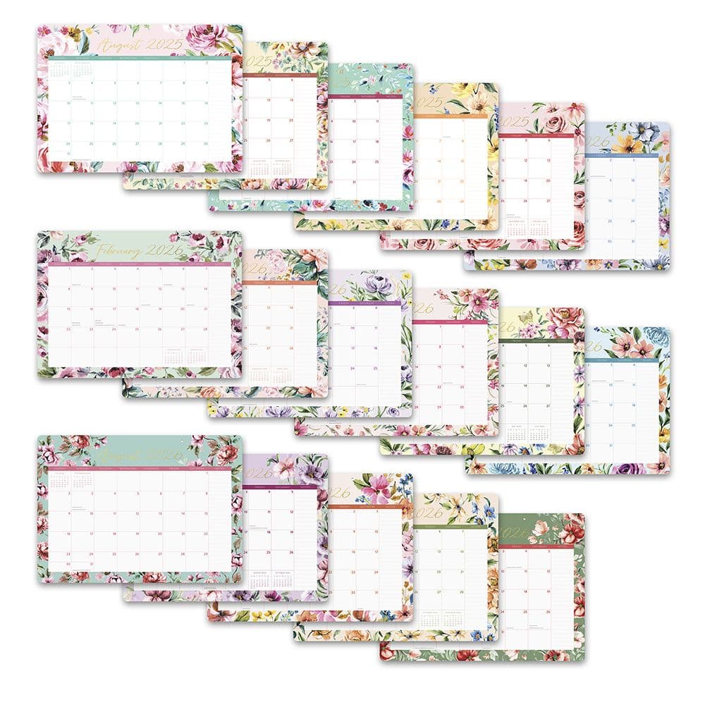 Bella Flora Decorative 2026 Desk Pad Second Alternate Image