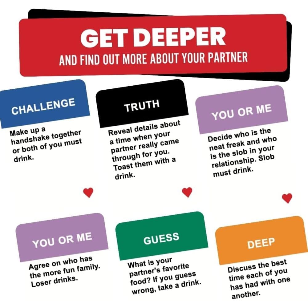 Do or Drink Date Night Couples Card Game Third Alternate Image