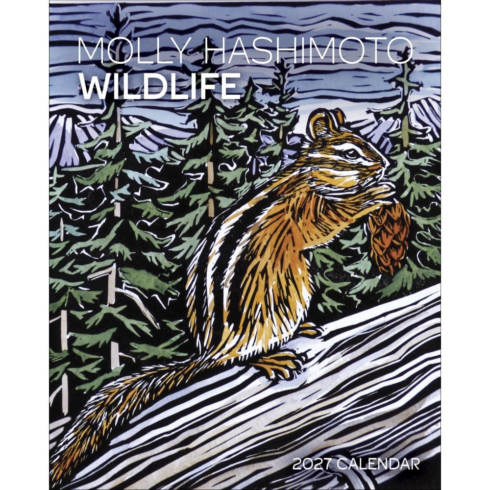 Wildlife 2027 Mini Wall Calendar by Molly Hashimoto