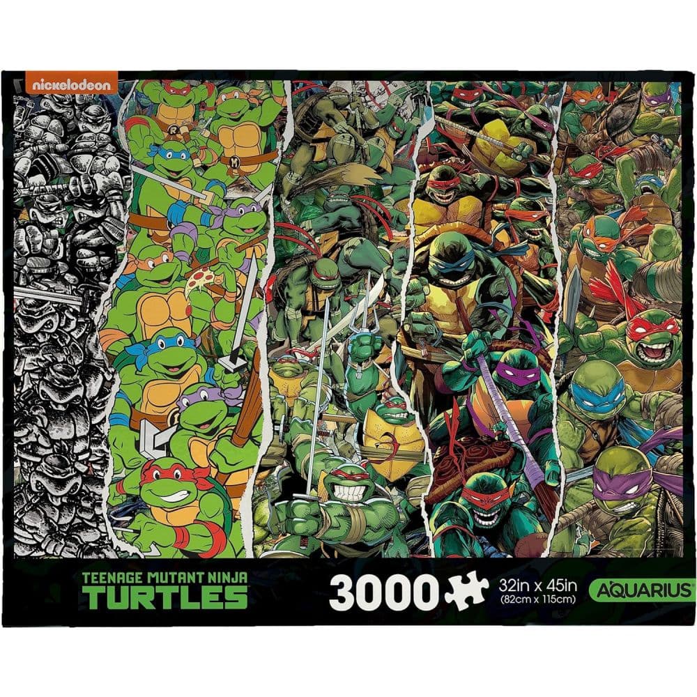 TMNT Thru the Years 3000 Piece Puzzle Main Product Image