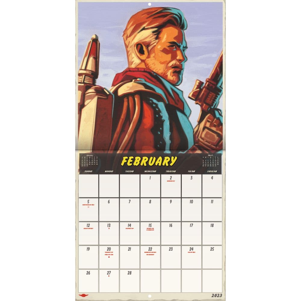 Mandalorian SW Excl 2023 Calendar - Calendars.com