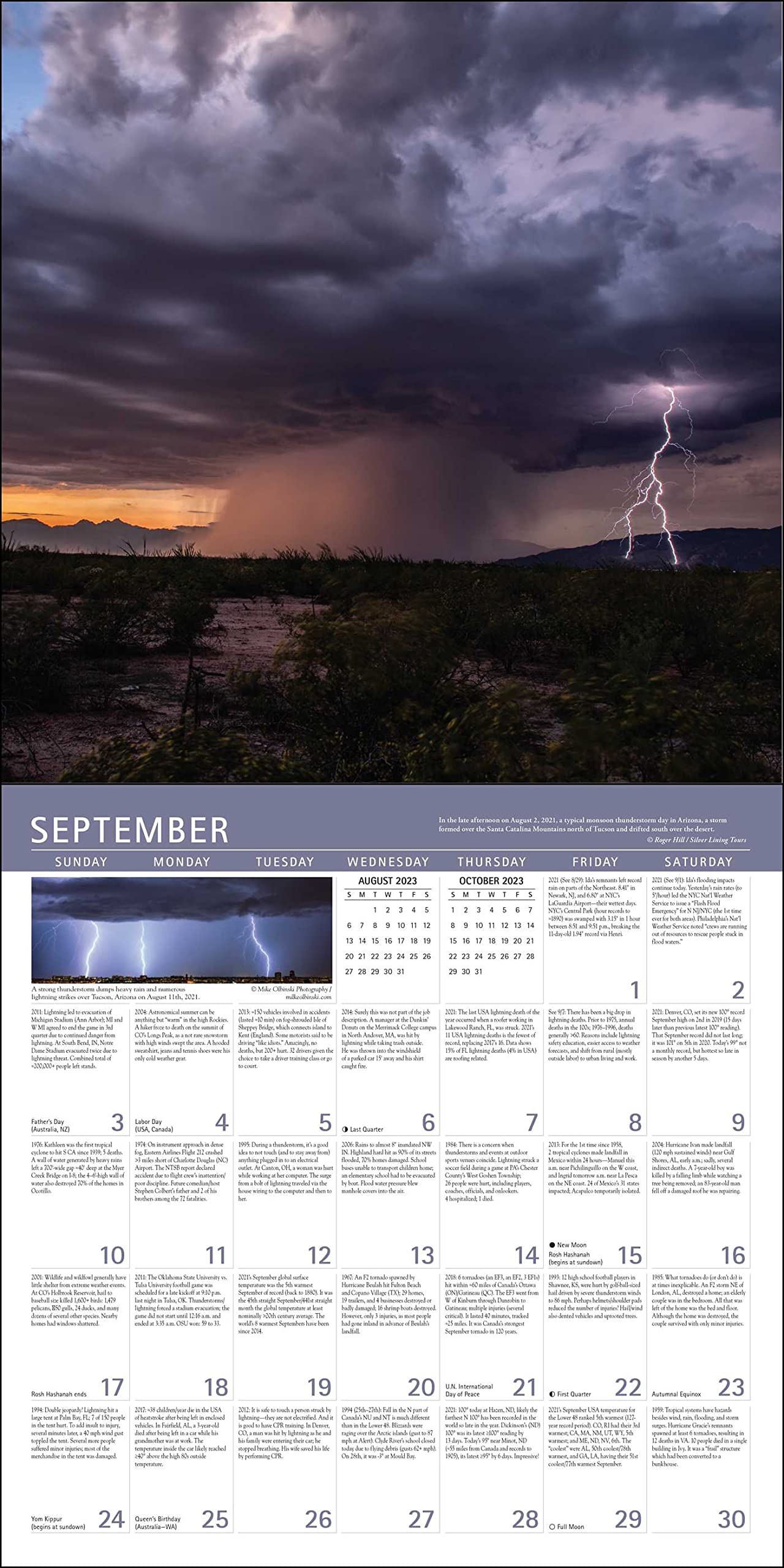 Weather Guide 2023 Wall Calendar - Calendars.com