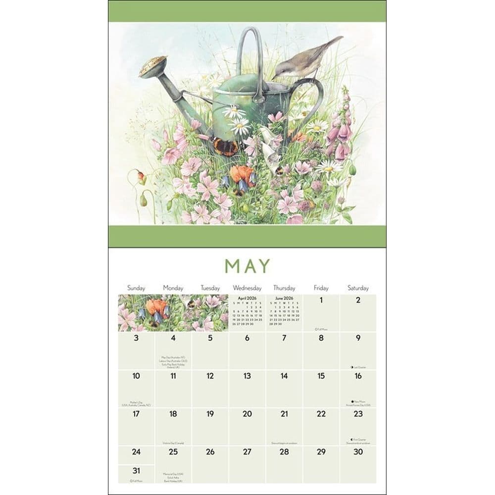Natures Inspiration by Marjolein Bastin 2026 Wall Calendar Third Alternate Image