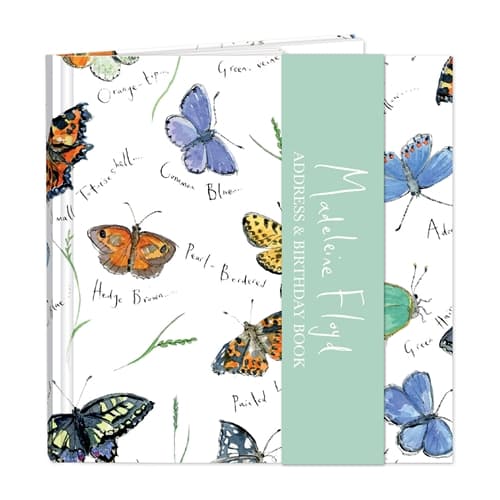 Madeleine Floyd Butterflies Address And Birthday Book Main Image