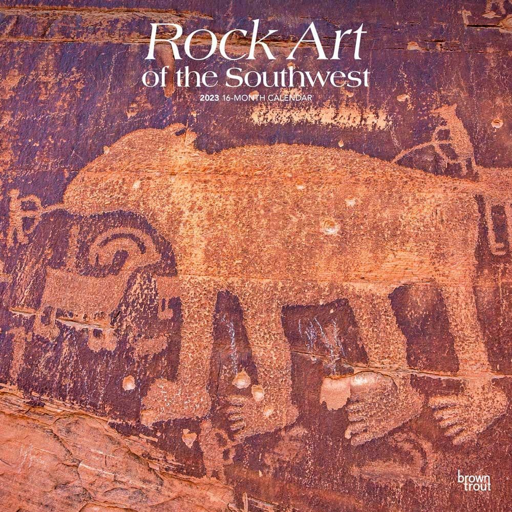 Rock Art of the Southwest 2024 Wall Calendar Main Product Image width=&quot;1000&quot; height=&quot;1000&quot;