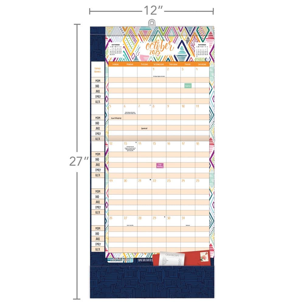 Journey Of The Heart by Nicole Tamarin 2025 Plan It Wall Calendar Sixth Alternate Image width="1000" height="1000"