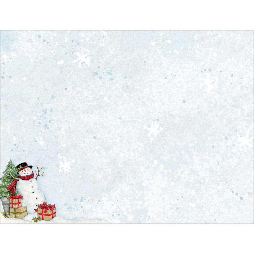 Snowmans Farmhouse Greeting Card Alternate Image 3