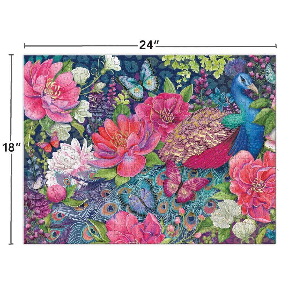 Vibrant Plumes 500 Piece Puzzle Alt5