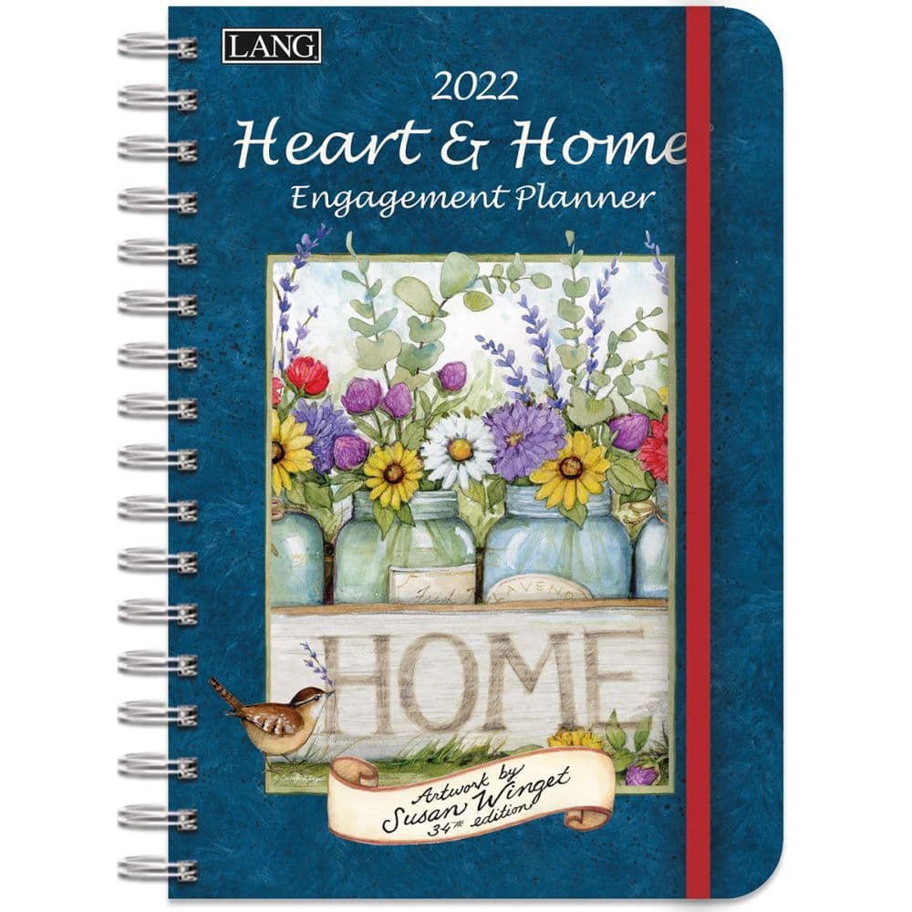 Heart and Home 2022 Spiral Engagement Planner